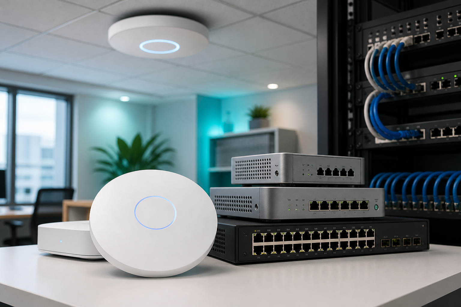 UniFi access point demo product